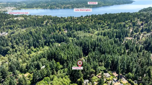 Property within boundaries of Lake Forest Club Civic Club providing lake and park access if living in residence on property.
