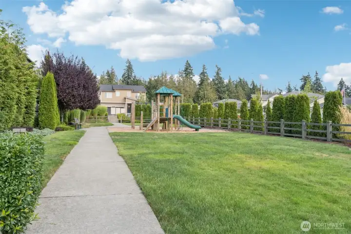 Neighborhood Playground at the end of the Street!