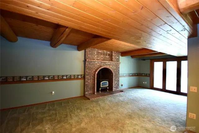downstairs rec room