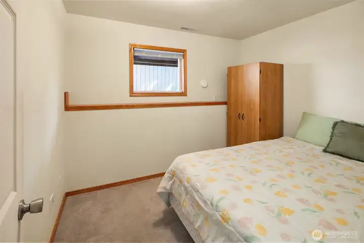 Lower level 2nd bedroom