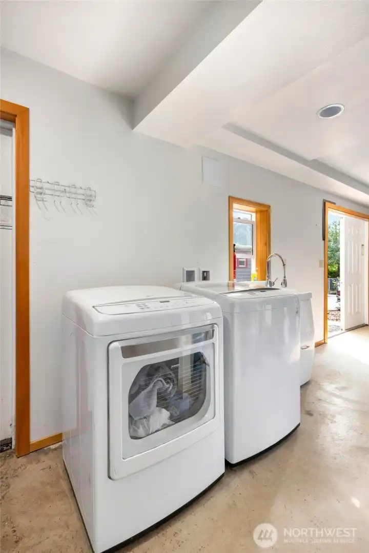 laundry in the shop