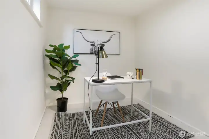 Downstairs office