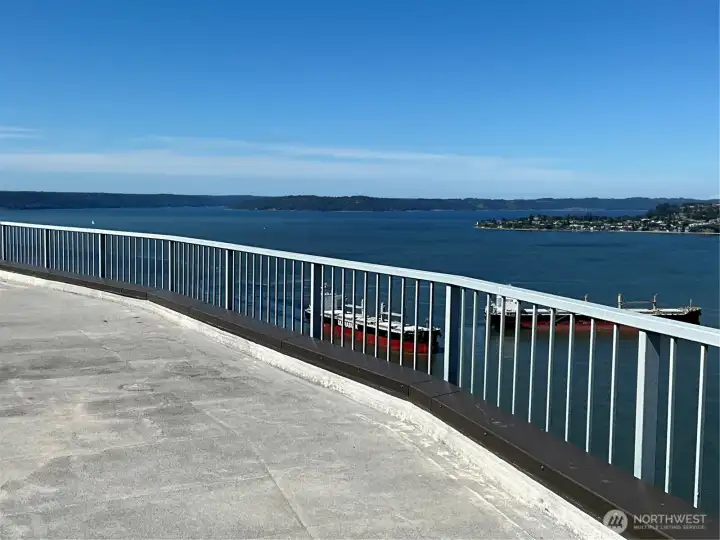 View from the roof top