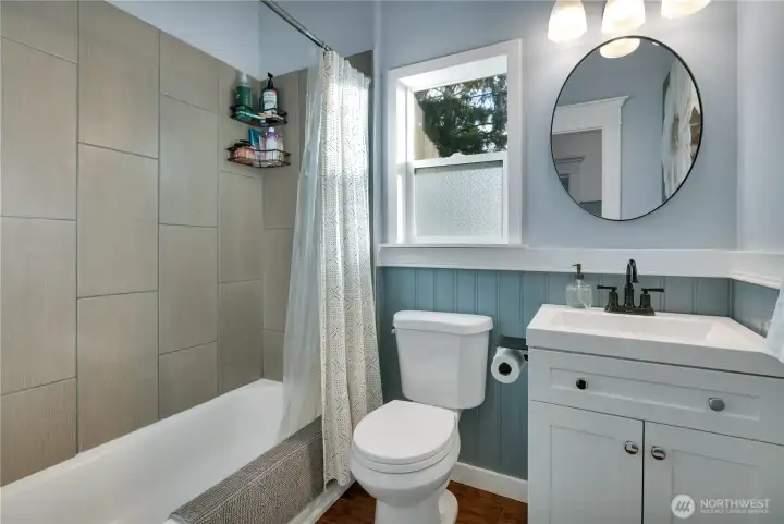Main floor bath has been remodeled!