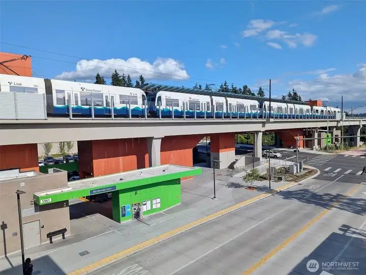 Mountlake Link Light Rail Station - just a 15 min walk away.