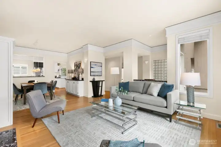 Lovely proportions in this light-filled home.