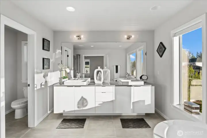 Gorgeous master bath