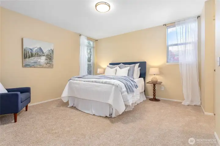 Large primary bedroom