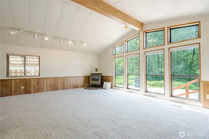 Vaulted ceilings