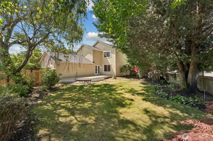 Come see the beautiful back yard! Recently updated landscaping.