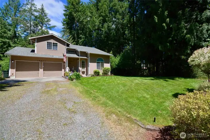 3 beds 2.5 baths 1398 sq feet ~ Copper pipes throughout. Laminate & laminate tile throughout carpet only on stairs. Stainless steel appliances Frige 2021 Microwave 2024 Washer 2019 Dryer 2026 Hot water & expansion tank 2021 Dishwasher 2006 Sove 2026 Electrical panel upgraded w/110 propane generator interlock 2023 Roof 2010 Mini split heat pump on main level & primary bedroom & wired for a 3rd unit. 2023 2 window A/C units Murphy bed w/gently used high quality mattress. Closet w/organizer 3rd room w/closet organizer & shelving. Telescoping flagpole Generator ready 10-watt propane generator w/remote start included. 2023 1 large storage sheds w/porch & electrical 2021. Shed on 2nd lot 2003 Garden area w/compost bins Fruit trees Brick Fire pit Extra large deck w/covered area Oversized garage 567 sq ft, freezer, utility sink, heater shelving & cabinets. 3 new Milgard windows replaced Aug 14th, 2026 *18834 Rampart Dr SE Yelm Additional property at $ 45,000. .165 of 3 beds 2.5 baths 1398 sq feet ~ Copper pipes throughout. Laminate & laminate tile throughout carpet only on stairs. Stainless steel appliances Frige 2021 Microwave 2024 Washer 2019 Dryer 2026 Hot water & expansion tank 2021 Dishwasher 2006 Sove 2026 Electrical panel upgraded w/110 propane generator interlock 2023 Roof 2010 Mini split heat pump on main level & primary bedroom & wired for a 3rd unit. 2023 2 window A/C units Murphy bed w/gently used high quality mattress. Closet w/organizer 3rd room w/closet organizer & shelving. Telescoping flagpole Generator ready 10-watt propane generator w/remote start included. 2023 1 large storage sheds w/porch & electrical 2021. Shed on 2nd lot 2003 Garden area w/compost bins Fruit trees Brick Fire pit Extra large deck w/covered area Oversized garage 567 sq ft, freezer, utility sink, heater shelving & cabinets. 3 new Milgard windows replaced Aug 14th, 2026 *18834 Rampart Dr SE Yelm Additional property at $ 45,000. .165 of
