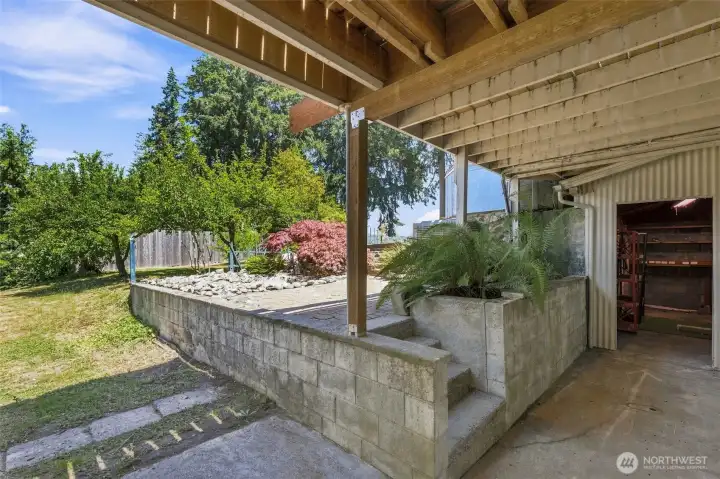 So many unique finds on this property - like this extra cellar-style storage space. So many unique finds on this property - like this extra cellar-style storage space.