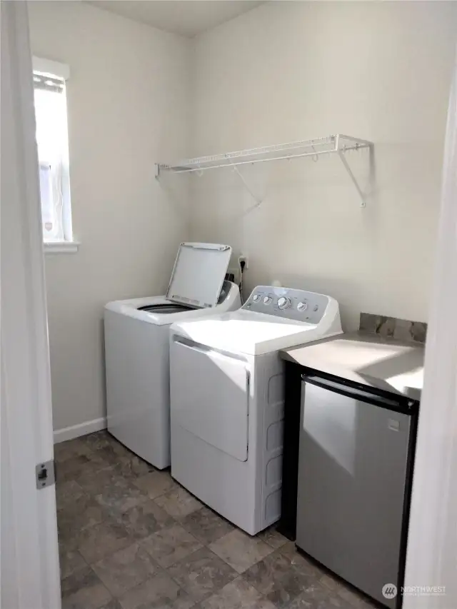 Laundry room on main floor