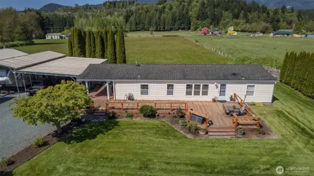 Privacy and seclusion are yours, along with breathtaking mountain views.
