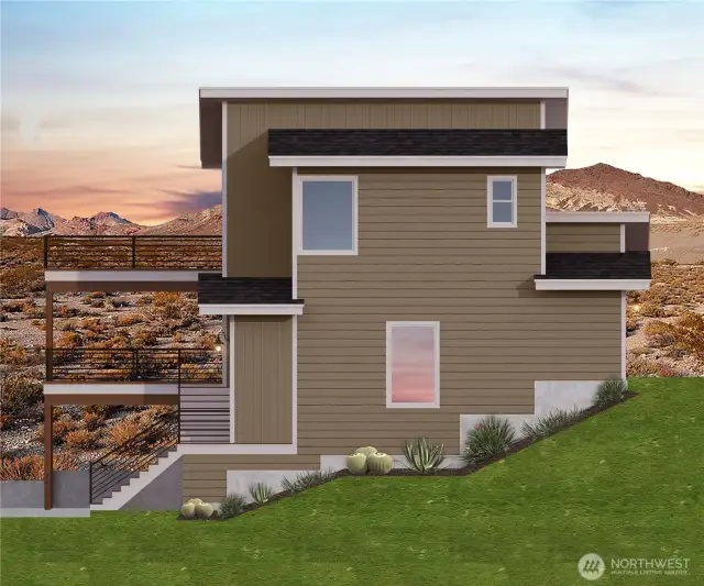 Sketch of approved building plans available for purchase