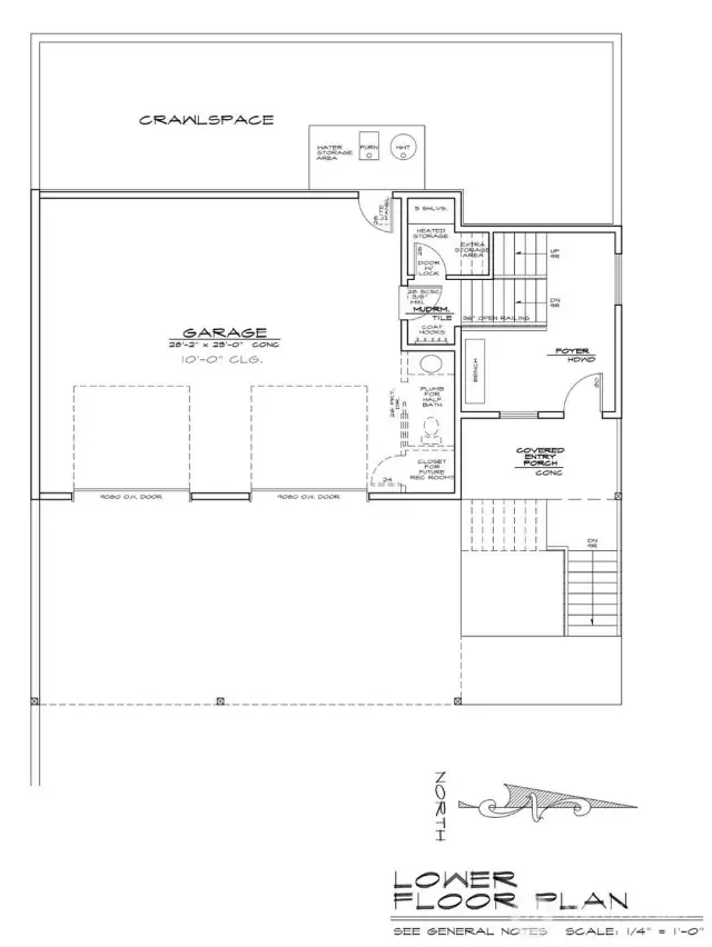 Sketch of approved building plans available for purchase
