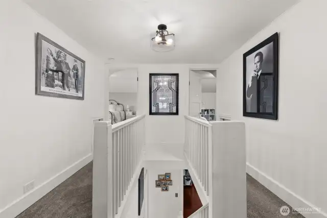 Guest bedroom entrances