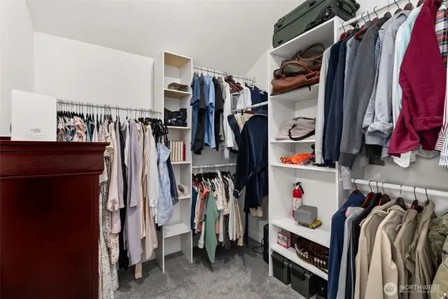 Huge walk in closet