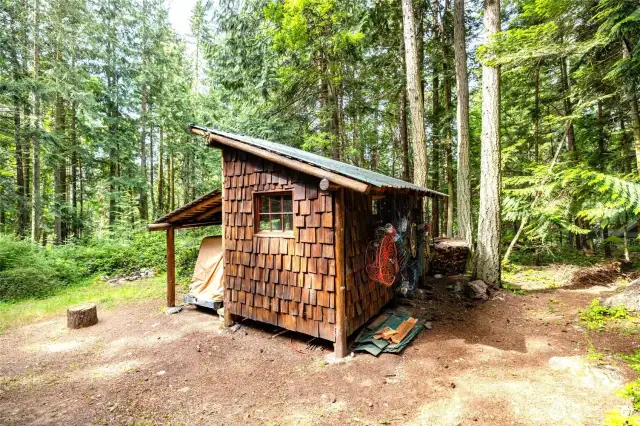 Shop and carport