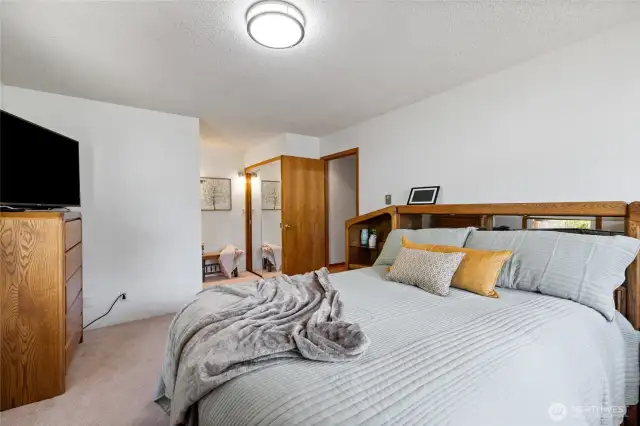 Primary Bedroom with a built in closet