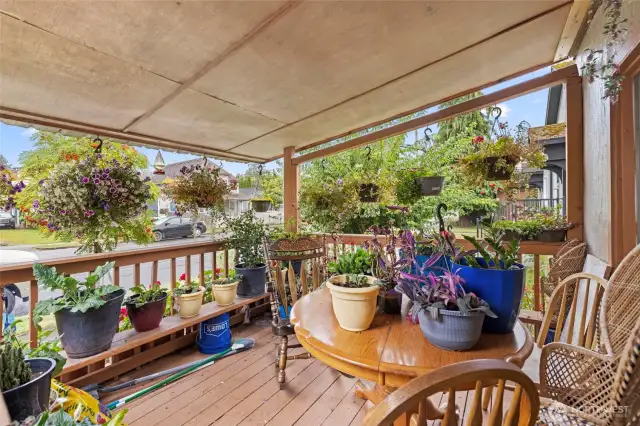 front porch deck