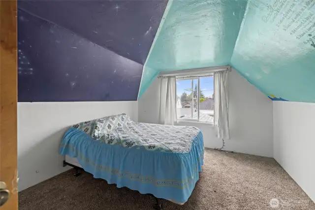 upstairs bedroom