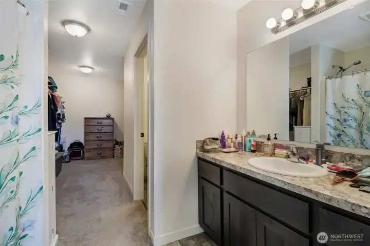Bathroom off of the Primary bedroom