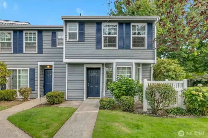 Front of Townhome