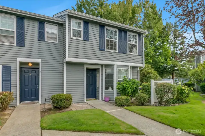 Front of Townhome