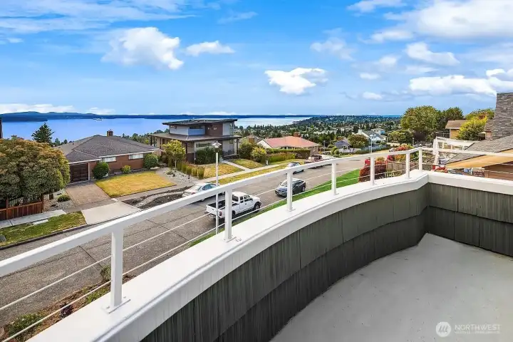 This is your private balcony off of the primary suite...no words to describe these views!