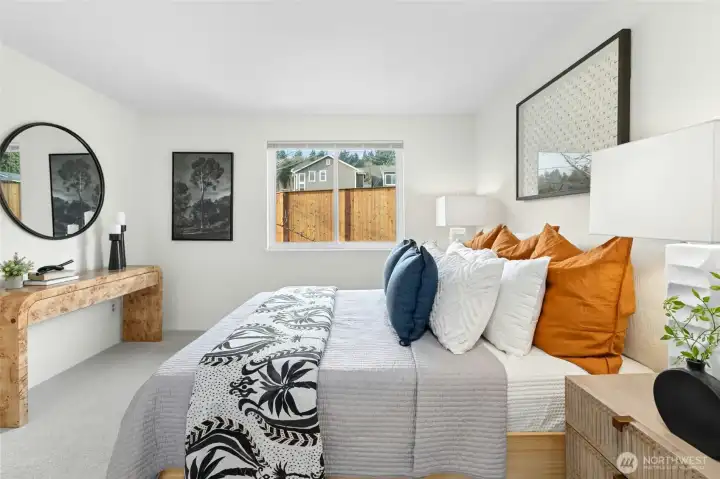 Brand new carpet, windows, paint & blinds.