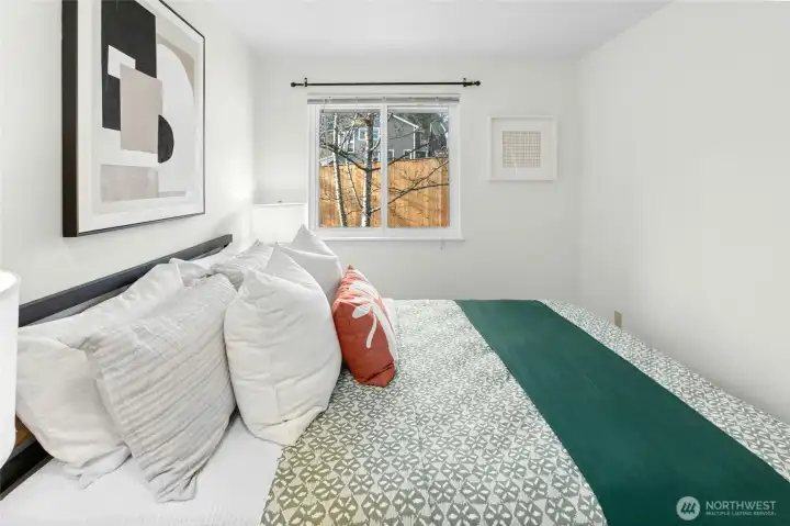 New blinds, new windows.