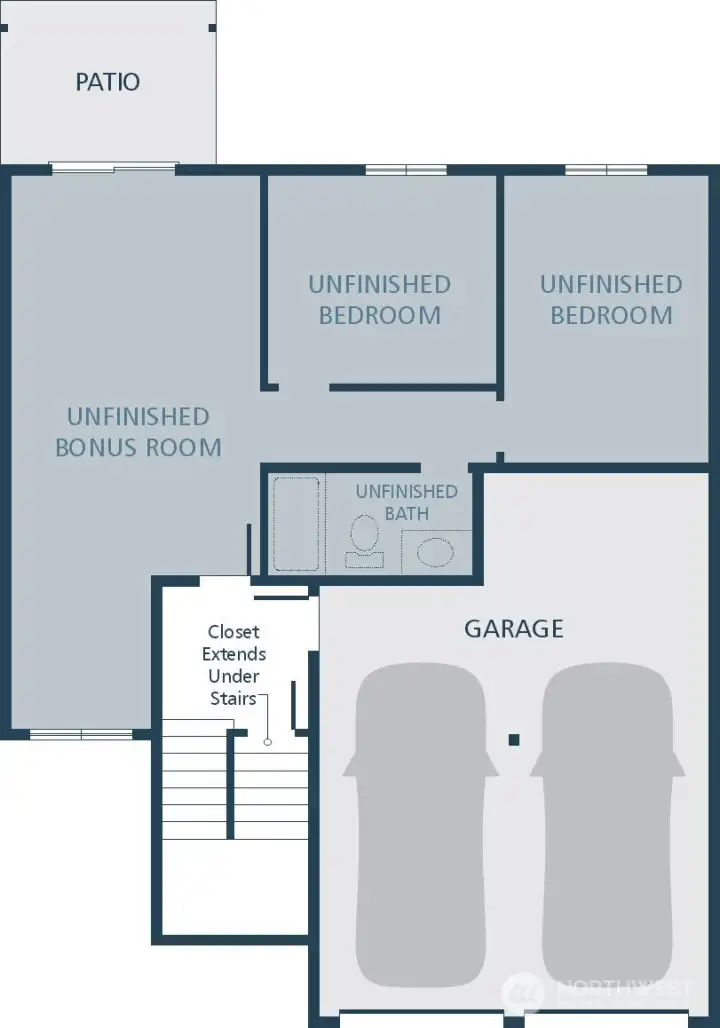 Image is a rendering. Photographs are for illustrative purposes only. Features, finishes, interior/exterior colors, landscaping and floorplan shown may vary from actual homes built