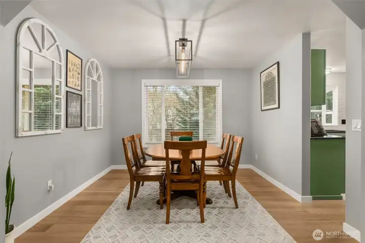 Dining room for all of the gatherings you'll have here.