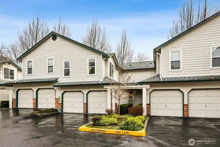 Take advantage of the 2 car garage and parking in the driveway as well.