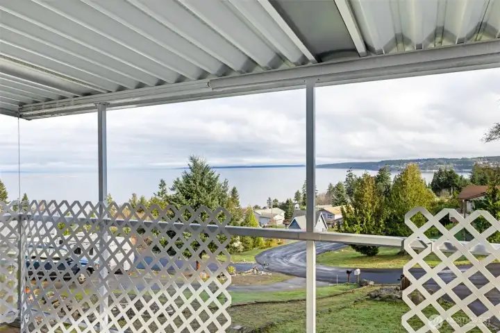 Peaceful Water and Territorial Views from outside deck