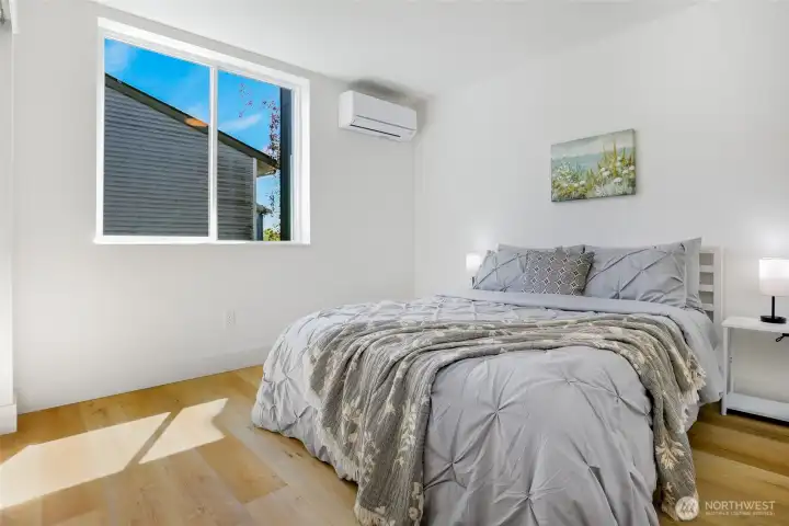 Photos of Staged Model Home, current home not staged.