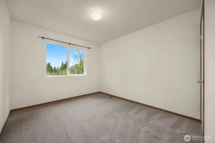 Guest bedroom #2 - ready for your needs. Can be used as the home office.