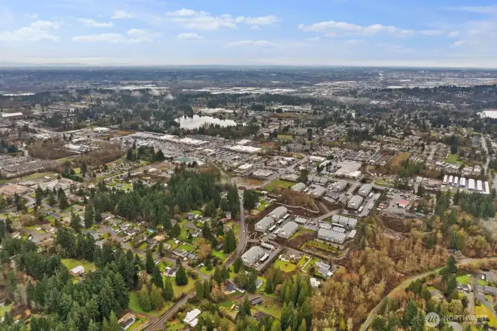 Nearly one acre of usable land to enjoy and customize