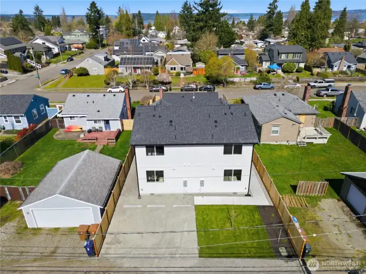 Dedicated parking with one assigned stall per unit