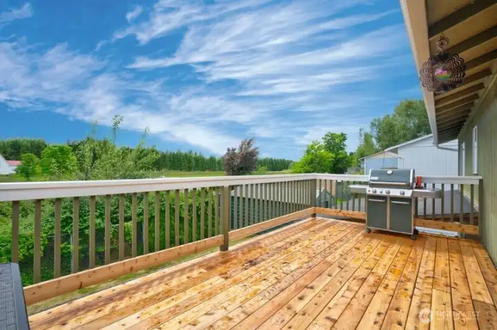 New Upper Deck With Territorial Views. New Upper Deck With Territorial Views.