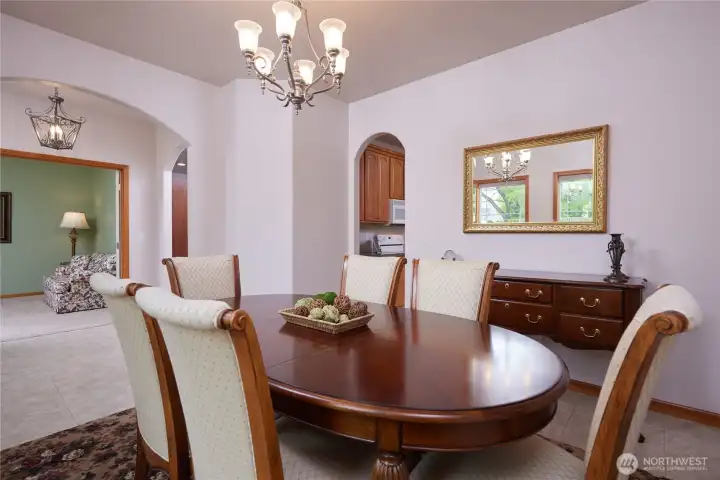 Do you need a second office but not a formal dining space?  This could be a solution.