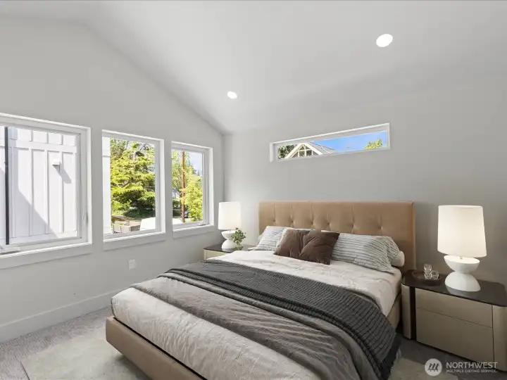 All three bedrooms on upper floor! Virtual staging and virtual light fixtures. Fixtures will differ