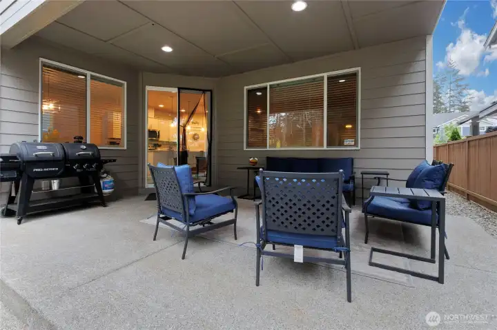 Outside Patio Area