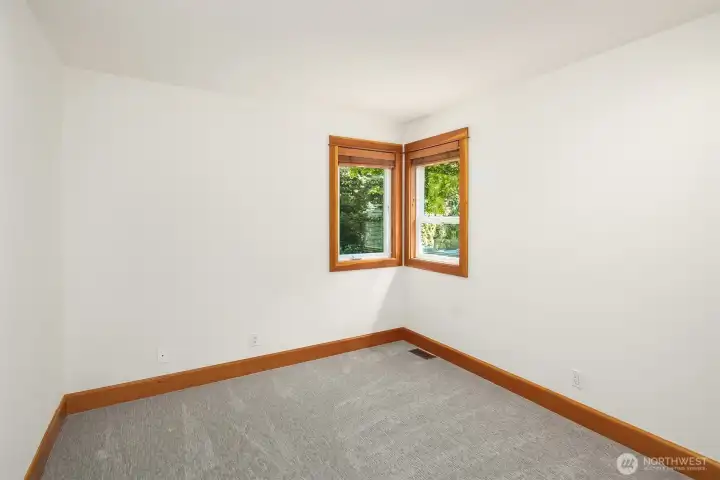 Bedroom 2 upstairs with window