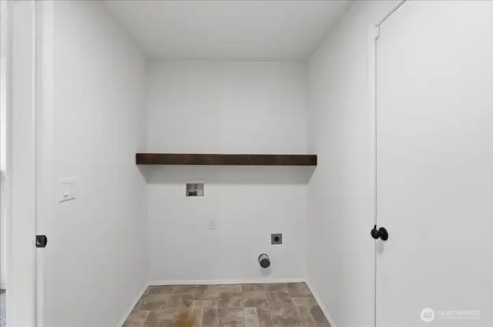 Laundry room.