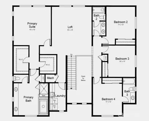 Additional Highlights Include: Freestanding tub at primary bath, 12' sliding glass door at great room, gas line for outdoor BBQ, car charger outlet, outdoor gas fireplace, kitchenette at multi-gen suite, electric fireplace at great room, and RV garage door with exterior service door at the rear.