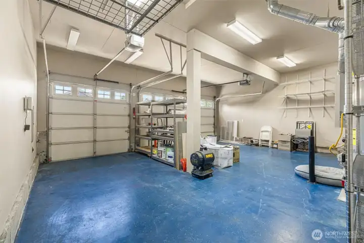 Epoxy floors in garage Epoxy floors in garage
