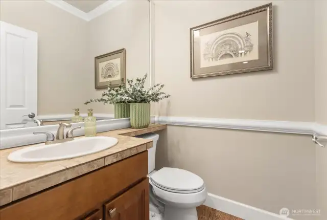 Main Level Powder Room.