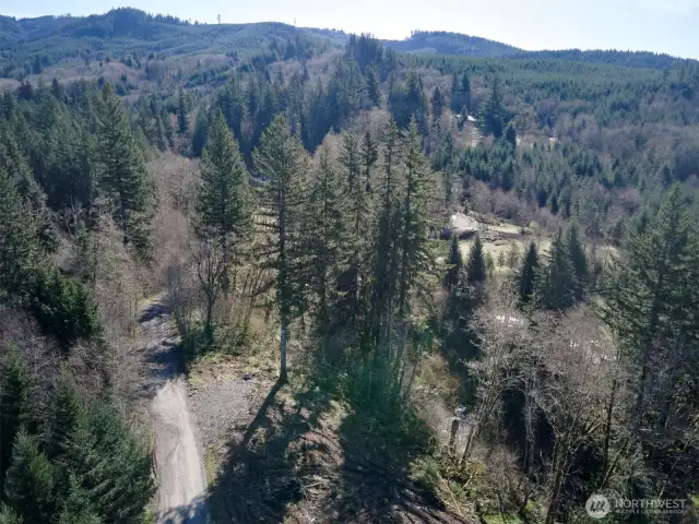 Aerial View of Homesite